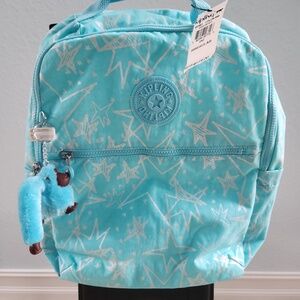 Kipling Shelden 15" Backpack, Starry Vision Teal, NWT